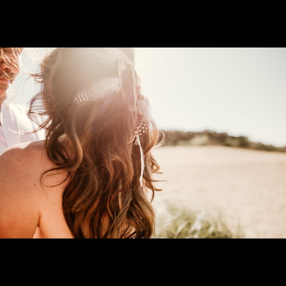 Boho Feather Hair Piece
